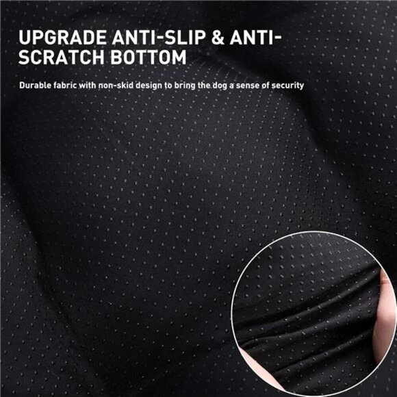 Washable Dog Bed Plush Crate Pad Non Slip Kennel Mat Soft Pet Bed for Travel - Picture 4 of 7